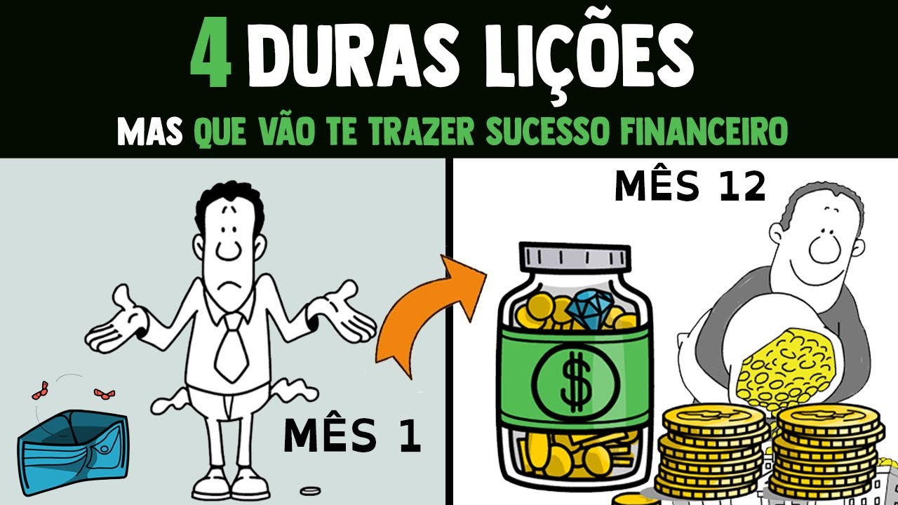 4 PRINCÍPIOS OBRIGATÓRIOS NA VIDA DE QUEM QUER SE LIVRAR DE DÍVIDAS E TER SUCESSO FINANCEIRO