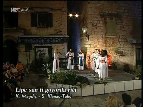 Lipe san ti govorila riči - klapa Čuvite (ž) - FDK 2010