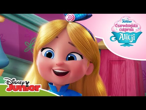 🎂 Lewitujące ciasto | Czarodziejska cukiernia Alicji | Disney Junior Polska