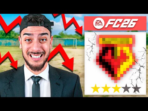 Dirijo al CLUB que NADIE quiere ENTRENAR (Modo Carrera)