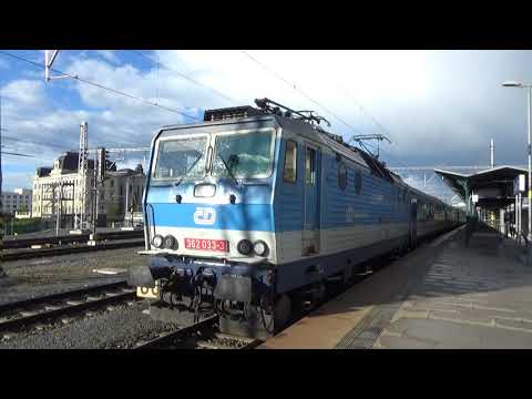 Rychlík 758 Berounka odjezd Plzeň hl.n.