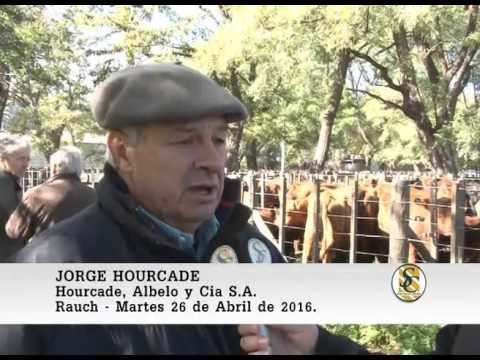 26-04-16 Nota Jorge Hourcade - Hourcade, Albelo y Cia S.A. - Rauch.