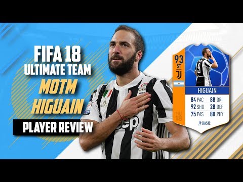 eMOTM 93 HIGUAIN PLAYER REVIEW - eMOTM 93 HIGUAIN REVIEW - FIFA 18 ULTIMATE TEAM