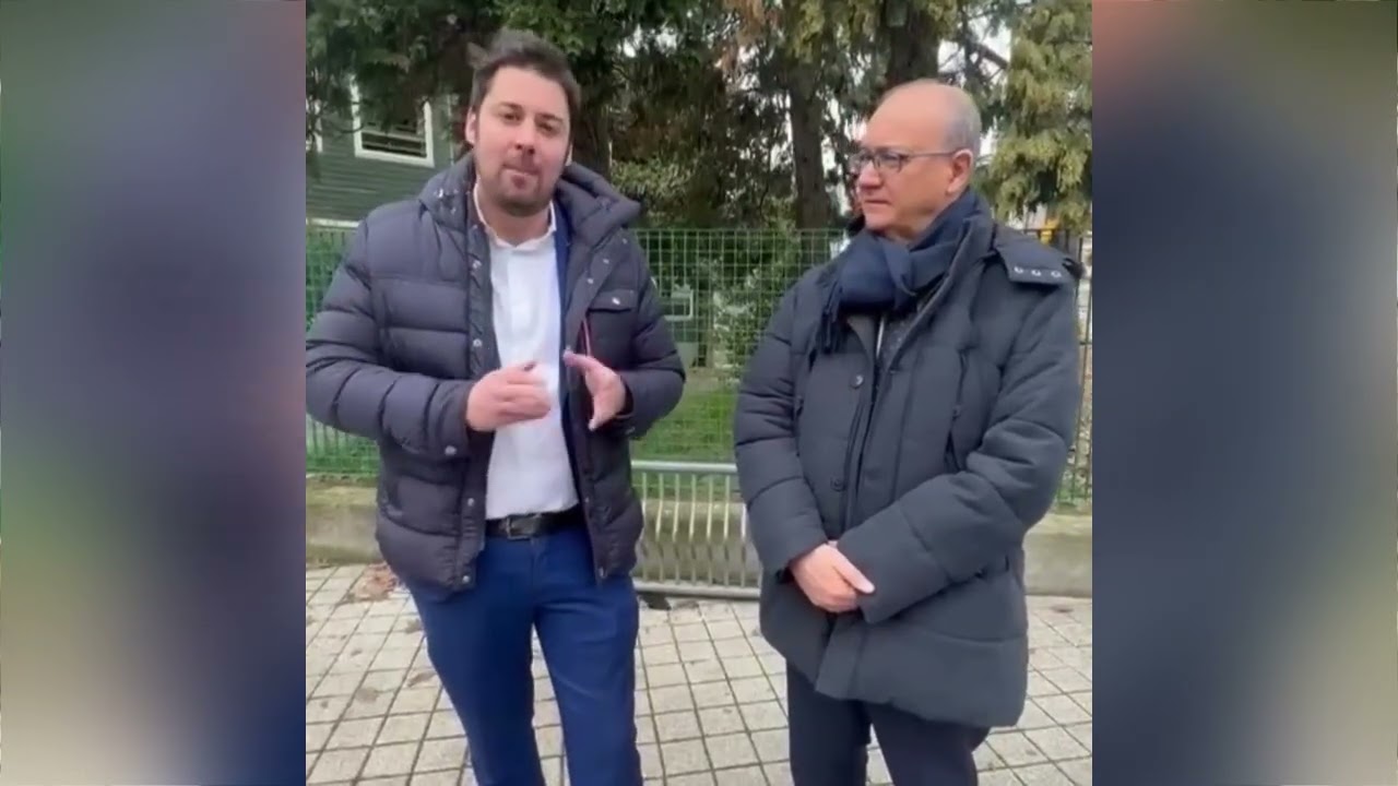 IL MINISTRO VALDITARA A ROZZANO CON IL DEPUTATO LUCA TOCCALINI