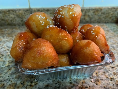 How to make Arabian Dessert Luqaimat in tamil / Sweet Dumplings / Emirati dessert/اللقيمات بالكاسترد