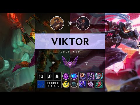 Viktor Mid vs Lucian - EUW Master Patch 14.13