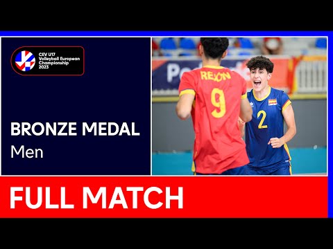 Full Match | Spain vs. Belgium - CEV U17 Volleyball European Championship 2023 | Men