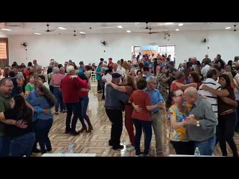No clube Sempre Unidos em Quedas do Iguaçu no Paraná(com marcos e margarida)