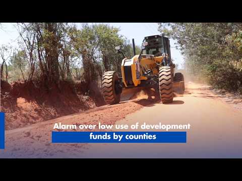 Alarm over low use of development funds by counties