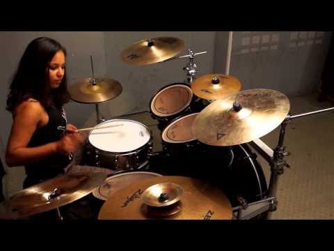 LESSEN - Out Of Reach - Drums Playthrough by Audrey