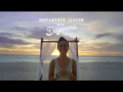 Learn Papiamento with Aruba local, Deyanira : Sunchi = Kiss