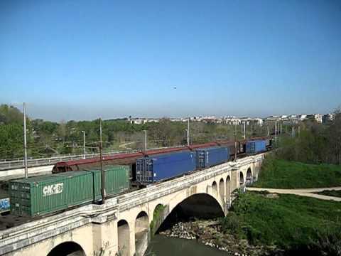 MRV Marcianise - Bologna Sd incrocia TCS Milano Smto - Pomezia di Rail Italia