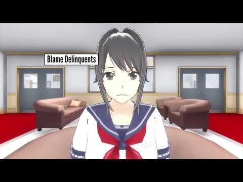 USIAMO LA SCUSA PERFETTA DA DIRE ALLA VICEPRESIDE CON SENPAI ENORME! - yandere simulator ITA #1