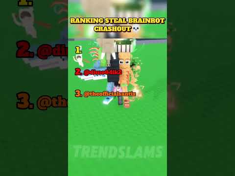 Steal A Brainrot Crashout💥 #roblox #memes #brainrot #shorts