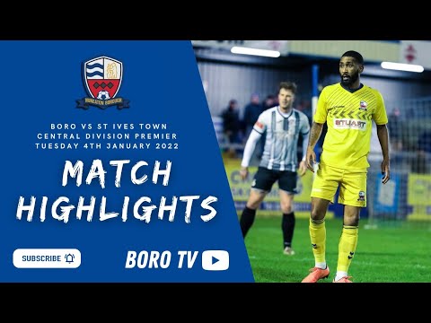 Match Highlights | Nuneaton Borough v St Ives Town 04.01.22 at Liberty Way