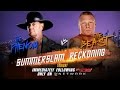 A Look At The Intense Rivalry Between The Undertaker And Brock Lesnar Raw Aug 10 2015
