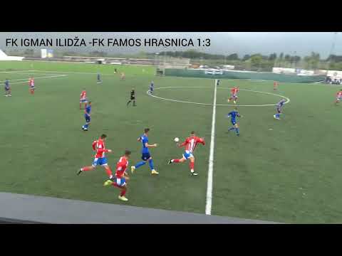 6.kolo Federalne lige za JUNIORE - FK IGMAN ILIDŽA🆚FK FAMOS HRASNICA 1:3
