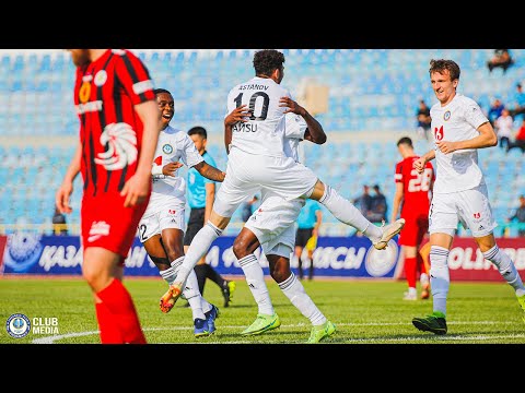 «Ордабасы» - «Қызыл-Жар» 3:1. Қақпа маңынан көзқарас / Взгляд из-за ворот.