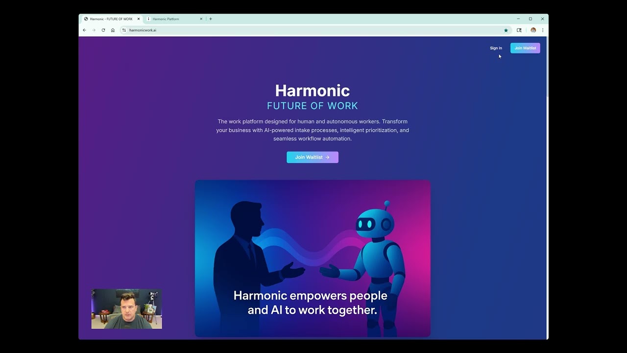 HarmonicWork.ai Demo Video
