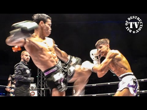 World Championship at Lion Fight 55 in Italy - Manasak vs. Kevin Martinez