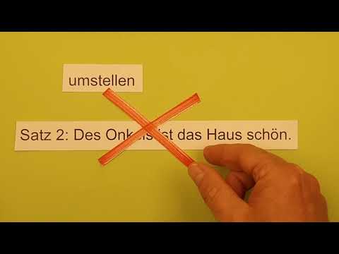 Wie unterscheidet man ein Genitivobjekt von einem Genitivattribut?