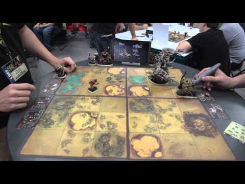 GenCon 2015 - Golem Arcana Ashmough Colossus Gameplay Demo