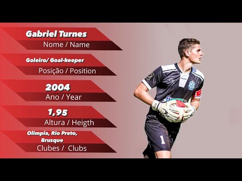 Goleiro Gabriel Turnes no Campeonato Paulista Sub20 2024