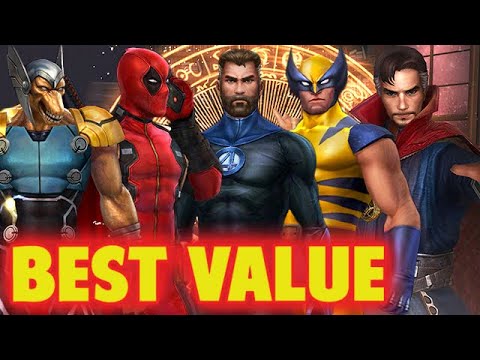 BEST EPIC QUEST! WHICH EQ TO START FIRST! (DELUXE PACKS RANKED) - Marvel Future Fight