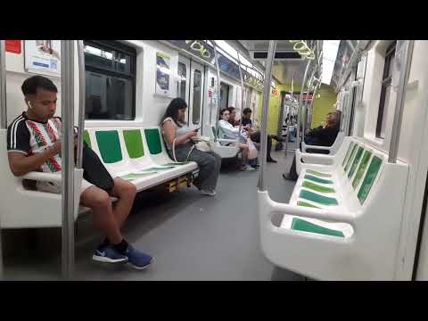 Subte Línea C - Trayecto General San Martín-Lavalle en el Cnr Citic 200 cabina 208 I
