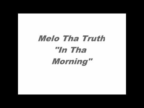J.Cole ft. Drake - In The Morning(cover) Melo Tha Truth