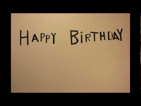 Birthday Video from Greg Pritchard