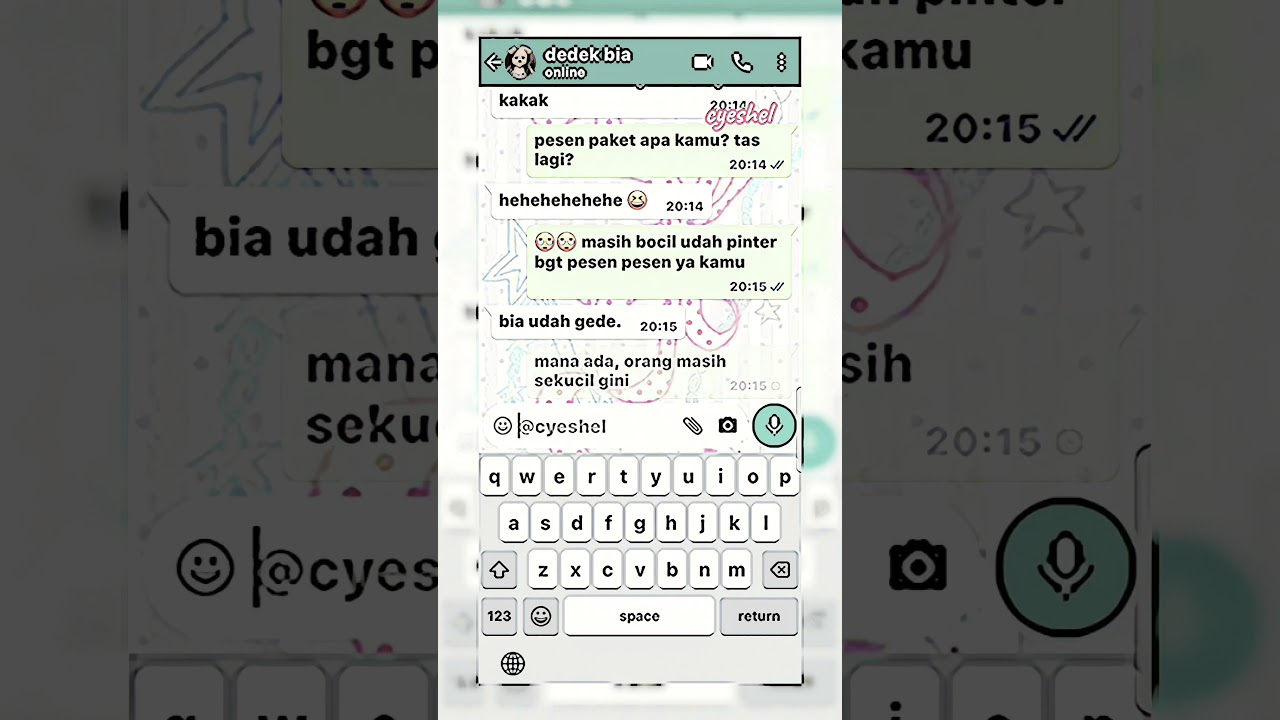 #Pov : Paket Adek #fyp #4u #whatsmockpov #povedits #aesthetic #lewatberanda #trending #nara #shorts