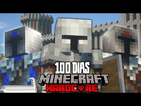 EU PASSEI 100 DIAS EM UMA ERA MEDIEVAL NO MINECRAFT HARDCORE #1 - O REINADO DE MANOTHEUS