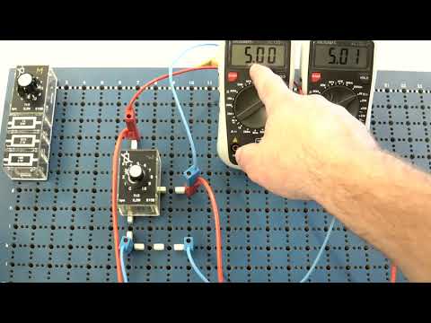 E-Technik beim Schmidt | unbelasteter Spannungsteiler | STAW