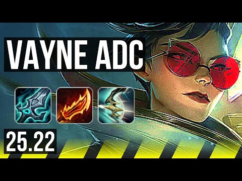 VAYNE & Milio vs CAITLYN & Pyke (ADC) | 60k DMG, Legendary | NA Master | 25.22