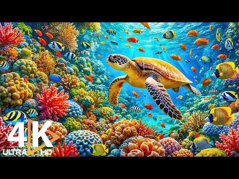 The Best 4K Aquarium - Explore The Stunning World Of Sea Jellyfish And Beautiful Coral Reef Fish