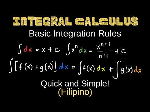 Basic Integration Rules, Problems, Formulas, Indefinite Integral, Integral Calculus