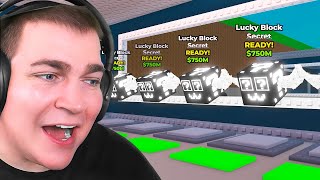 Opening 25 Secret Lucky Blocks in Steal a Brainrot!