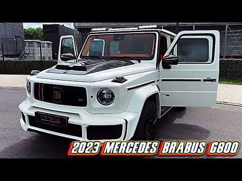 The 2023 Mercedes Brabus G800 - Ultra Luxury Interior