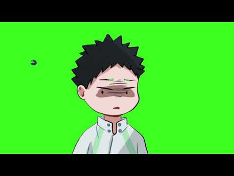 HAİKYUU #8 [GREEN SCREEN]