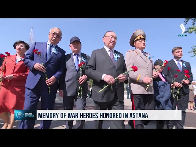Memory of war heroes honored in Astana