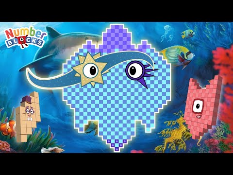 Numberblocks Puzzle Tetris 566 ASMR UNDERSEA Fanmade Animation