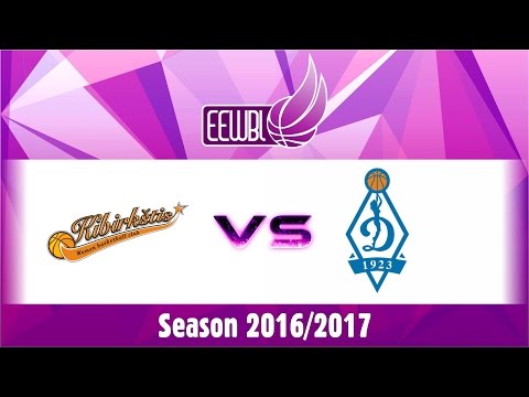 Kibirkstis Vilnius vs Dynamo Moscow - EEWBL 07.01.17. Vilnius