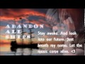 Abandon All Ships - Strange Love Lyrics 