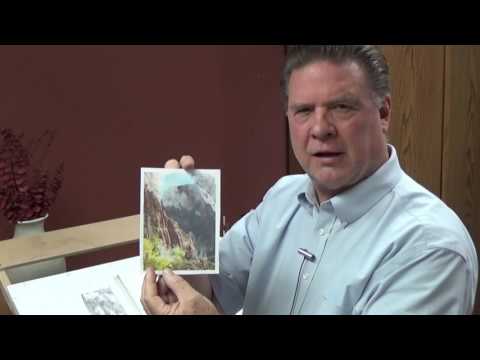 Preview 3 min - Roland Lee Watercolor Workshop "Cloudy Morning"