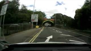 preview picture of video 'Kettering Roundabouts, Northampton Road to town centre.'