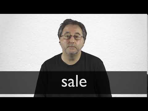 French Translation Of “Sale” | Collins English-French Dictionary