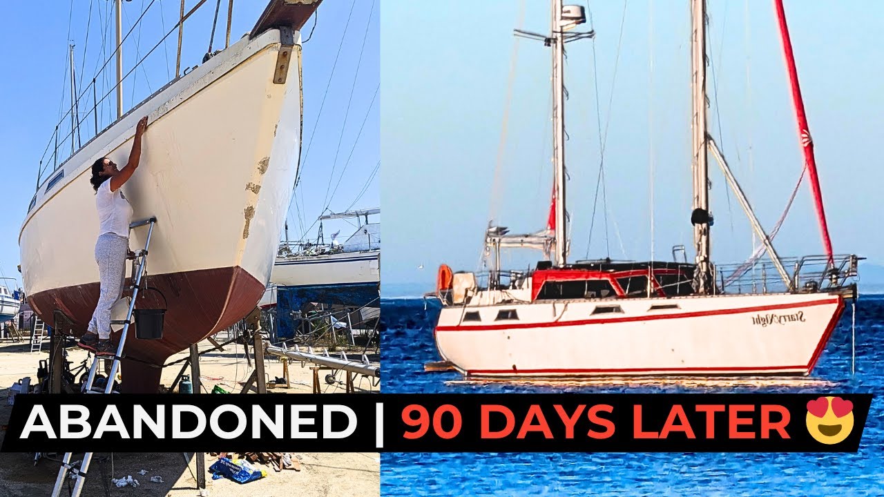From wreck to liveaboard exploration vessel, Colvic Victor 40 Blackwater edition.