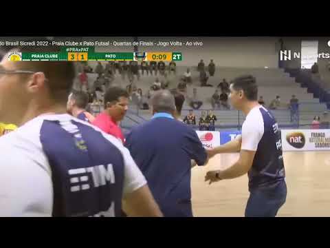 Nos pênaltis Pato vence o Praia Clube e garante vaga nas quartas de final