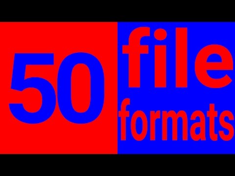 50 File Formats